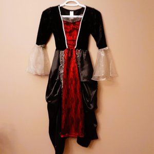 *SOLD*BOGO - HALLOWEEN COSTUME Witch Vampire Robe Girls Size 8-10x
